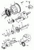 Toro 30575 - 72" Side Discharge Mower, 1991 (100001-199999) Listas de piezas de repuesto y dibujos BLOWER, CRANKSHAFT, CAMSHAFT-ENGINE, ONAN MODEL NO. P220G, TYPE NO. 1/10808C