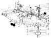Toro 30575 - 72" Side Discharge Mower, 1989 (900001-999999) Spareparts CUTTING UNIT MODEL NO. 30575 #1