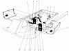 Toro 30555 (200) - 52" Side Discharge Mower, Groundsmaster 200 Series, 1990 (SN 00001-09999) Pièces détachées ENGINE SHIELD KIT MODEL NO. 30563