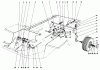Toro 30555 (200) - 52" Side Discharge Mower, Groundsmaster 200 Series, 1991 (1000001-1999999) Ersatzteile REAR AXLE ASSEMBLY