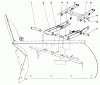 Toro 30575 - 72" Side Discharge Mower, 1991 (100001-199999) Ersatzteile V-PLOW INSTALLATION KIT MODEL NO. 30755 (OPTIONAL)