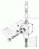 Toro 30555 (200) - 52" Side Discharge Mower, Groundsmaster 200 Series, 1989 (SN 90001-99999) Pièces détachées VALVE ASSEMBLY NO. 43-1700