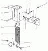 Toro 30555 (200) - 52" Side Discharge Mower, Groundsmaster 200 Series, 1993 (3900001-3999999) Listas de piezas de repuesto y dibujos COUNTER BALANCE