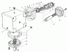 Toro 30555 (200) - 52" Side Discharge Mower, Groundsmaster 200 Series, 1993 (3900001-3999999) Pièces détachées GEAR BOX ASSEMBLY