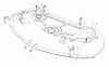 Toro 55660 - 44" Side Discharge Mower, 1990 Spareparts 44" CUTTING DECK MODEL NO. 55660 (OPTIONAL) #2