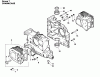 Toro 55660 - 44" Side Discharge Mower, 1990 Listas de piezas de repuesto y dibujos ENGINE KOHLER MODEL NO. MV16S-TYPE 56511 #3