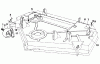 Toro 55665 - 48" Rear Discharge Mower, 1990 (0000001-0999999) Spareparts VEHICLE IDENTIFICATION NUMBER 55665-00001 & UP HMR 48" REAR DISCHARGE MOWER #1