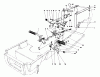 Toro 57358 - 44" Side Discharge Mower, 1987 (7000001-7999999) Listas de piezas de repuesto y dibujos BRAKE & CLUTCH PEDAL ASSEMBLY