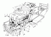 Toro 57358 - 44" Side Discharge Mower, 1987 (7000001-7999999) Listas de piezas de repuesto y dibujos ENGINE ASSEMBLY