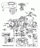 Toro 57358 - 44" Side Discharge Mower, 1987 (7000001-7999999) Listas de piezas de repuesto y dibujos ENGINE BRIGGS & STRATTON MODEL 253707-0157-01 #1