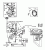 Toro 57365 (11-38) - 11-38 Pro Lawn Tractor, 1986 (6000001-6999999) Listas de piezas de repuesto y dibujos ENGINE BRIGGS & STRATTON MODEL 253707-0157-01 #3