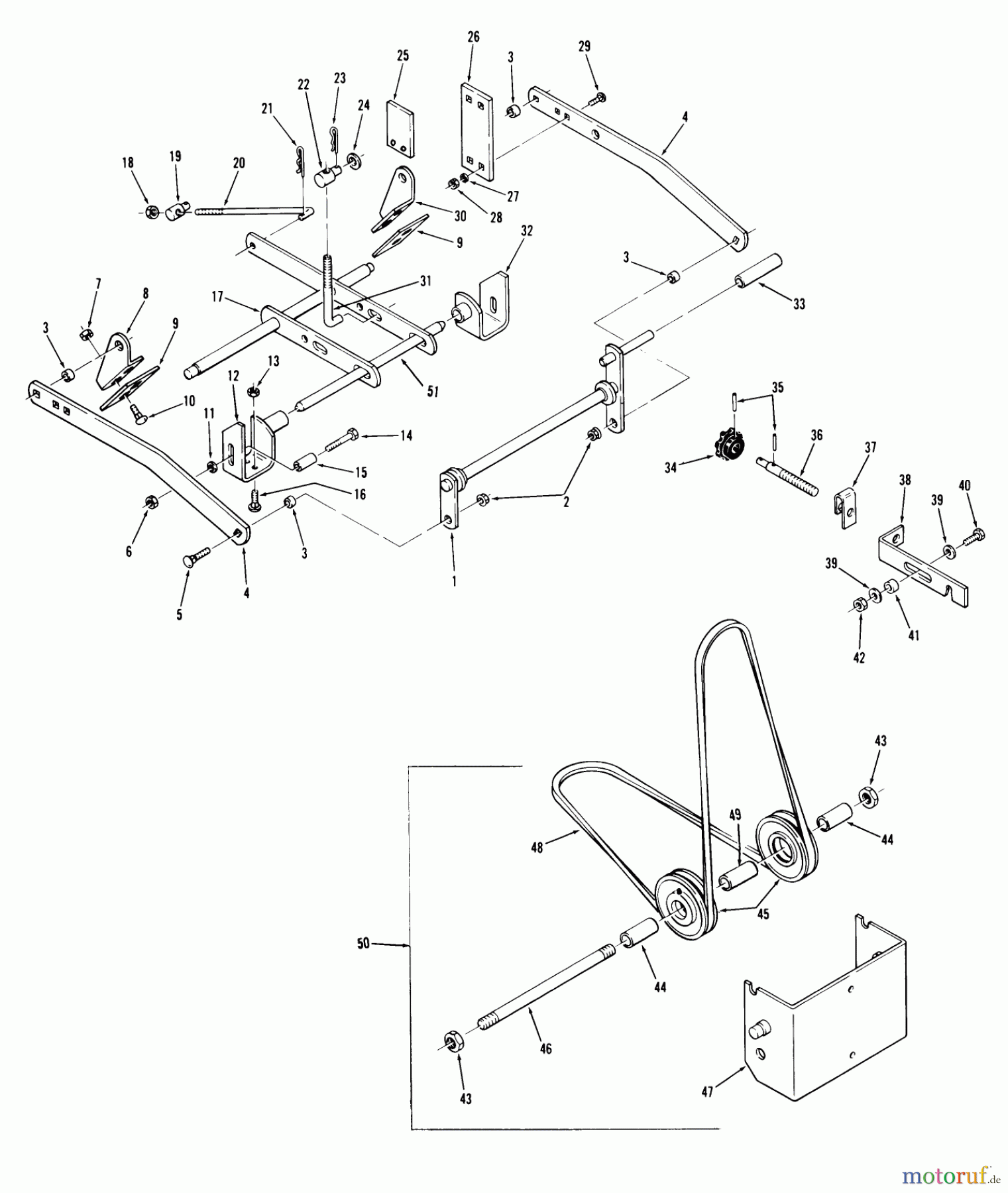 Toro Neu Mowers, Deck Assembly Only 75-48XS02 - Toro 48