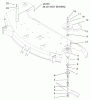 Toro 78268 - 48" Side Discharge Mower, 260 Series Lawn and Garden Tractors, 1999 (9900001-9999999) Listas de piezas de repuesto y dibujos SPINDLES & COVERS