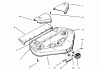 Toro 78300 - 36" Rear Discharge Mower, 1993 (3900001-3999999) Listas de piezas de repuesto y dibujos DECK, BELT COVERS AND DEFLECTOR