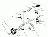 Toro 78300 - 36" Rear Discharge Mower, 1993 (3900001-3999999) Pièces détachées HEIGHT OF CUT ADJUSTMENT LEVER