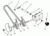 Toro 78315 - 37" Side Discharge Mower, 1993 (3900001-3999999) Listas de piezas de repuesto y dibujos DECK DRIVE BELT ATTACHMENT