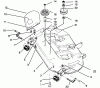Toro 78315 - 37" Side Discharge Mower, 1994 (4900001-4999999) Listas de piezas de repuesto y dibujos DECK ASSEMBLY