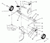 Toro 78315 - 37" Side Discharge Mower, 1994 (4900001-4999999) Spareparts HEIGHT OF CUT ADJUSTMENT