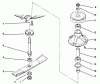 Toro 78315 - 37" Side Discharge Mower, 1994 (4900001-4999999) Listas de piezas de repuesto y dibujos SPINDLE & BLADE