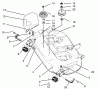 Toro 78315 - 37" Side Discharge Mower, 1995 (5900001-5999999) Listas de piezas de repuesto y dibujos DECK ASSEMBLY