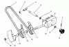 Toro 78315 - 37" Side Discharge Mower, 1995 (5900001-5999999) Listas de piezas de repuesto y dibujos DECK DRIVE BELT ATTACHMENT