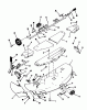 Toro 78360 - 48" Side Discharge Mower, 1993 (3900001-3999999) Listas de piezas de repuesto y dibujos CUTTING UNIT ASSEMBLY