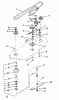 Toro 78346 - 42" Side Discharge Mower, 1994 (4900001-4999999) Listas de piezas de repuesto y dibujos BELT & SPINDLE ASSEMBLY
