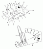 Toro 78346 - 42" Side Discharge Mower, 1994 (4900001-4999999) Pièces détachées SUSPENSION ASSEMBLY