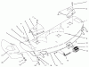 Toro 78346 - 42" Side Discharge Mower, 1995 (5900001-5999999) Listas de piezas de repuesto y dibujos DECK ASSEMBLY