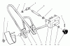 Toro 78350 - 42" Rear Discharge Mower, 1994 (4900001-4999999) Listas de piezas de repuesto y dibujos DECK DRIVE BELT ATTACHMENT