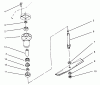 Toro 78350 - 42" Rear Discharge Mower, 1997 (7900001-7999999) Listas de piezas de repuesto y dibujos SPINDLE & BLADE ASSEMBLY