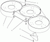 Toro 78355 - 42" Recycler Mower, 1998 (8900001-8999999) Listas de piezas de repuesto y dibujos BAFFLE ASSEMBLY