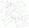 Toro 78357 - 44" Side Discharge Mower, 5xi Garden Tractor, 2000 (200000001-200999999) Listas de piezas de repuesto y dibujos PULLEY BOX ASSEMBLY