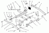 Toro 78360 - 48" Side Discharge Mower, 1994 (4900001-4999999) Listas de piezas de repuesto y dibujos LIFT ASSEMBLY