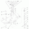 Toro 78363 - 48" Side Discharge Mower, 5xi Garden Tractors, 1998 (8900001-8999999) Listas de piezas de repuesto y dibujos SPINDLE AND BLADE ASSEMBLY