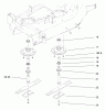 Toro 78370 - 52" Side Discharge Mower, 5xi Garden Tractors, 2001 (210000001-210999999) Listas de piezas de repuesto y dibujos SPINDLE AND BLADE ASSEMBLY