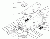 Toro 78390 - 60" Side Discharge Mower, 1995 (5900001-5999999) Listas de piezas de repuesto y dibujos DECK & COVER ASSEMBLY