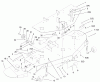 Toro 78469 - 60" Side Discharge Mower, 5xi Garden Tractor, 1999 (9900001-9999999) Listas de piezas de repuesto y dibujos REINFORCEMENT PLATE ASSEMBLY