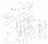 Toro 78395 - 60" Side Discharge Mower, 5xi Garden Tractor, 2002 (220000001-220999999) Listas de piezas de repuesto y dibujos SPINDLE AND BLADE ASSEMBLY