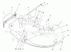 Toro 78410 - 38" Recycler Mower, 1993 (39000001-39999999) Listas de piezas de repuesto y dibujos BAFFLE ASSEMBLY