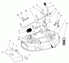 Toro 78410 - 38" Recycler Mower, 1995 (590001-599999) Listas de piezas de repuesto y dibujos DECK ASSEMBLY