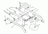 Toro 78425 - 42" Recycler Mower, 1993 (39000001-39999999) Listas de piezas de repuesto y dibujos LIFT ASSEMBLY