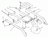 Toro 78425 - 42" Recycler Mower, 1994 (490001-499999) Listas de piezas de repuesto y dibujos LIFT ASSEMBLY