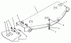 Toro 78475 - 60" Side Discharge Mower, 1993 (390001-399999) Pièces détachées 50" DECK ASSEMBLY