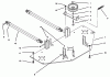 Toro 78445 - 50" Side Discharge Mower, 1993 (390001-399999) Ersatzteile PLATE & IDLER ASSEMBLY