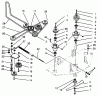 Toro 78445 - 50" Side Discharge Mower, 1994 (490001-499999) Listas de piezas de repuesto y dibujos PULLEY & SPINDLE ASSEMBLY