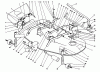 Toro 78460 - 52" Side Discharge Mower, 1994 (490001-499999) Listas de piezas de repuesto y dibujos DECK & LIFT ASSEMBLY