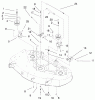 Toro 79105 - 44" Recycler Mower, 1995 (5903790-5999999) Listas de piezas de repuesto y dibujos IDLER & BRAKE ASSEMBLY