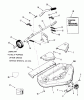 Toro D5-36MR01 - 36" Rear Discharge Mower, 1991 (1000001-1999999) Listas de piezas de repuesto y dibujos CUTTING UNIT ASSEMBLY