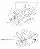 Toro D5-36MR01 - 36" Rear Discharge Mower, 1992 (2000001-2999999) Listas de piezas de repuesto y dibujos SUSPENSION ASSEMBLY